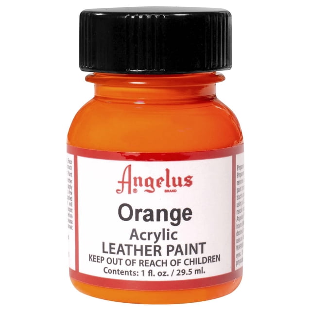 Pintura Para Cuero Angelus naranja 29.5ml
