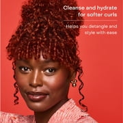SheaMoisture Curl Stretch Shampoo Curl Enhancing Kalahari Melon Oil Infused with Hyaluronic Serum Type 4 Curly Hair, 13 oz