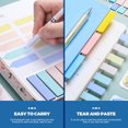 thumbnail image 3 of 700pcs Book Tabs Page Markers Multi-function Sticky Index Tabs Annotation Tabs, 3 of 9
