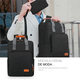 thumbnail image 2 of Mochilas Backpack Impermeable 3pzs Negro Malubero Malubero, 2 of 3