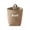D, variant on Linen Storage Basket, Hanging Organizer Bag, Washable Wall Mounted Storage Container for Kitchen Bathroom and Home, Double Layered Durable Natural Jute Material, Compact Versatile Design