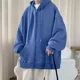 thumbnail image 4 of Sudadera Simple Con Capucha, De Felpa, Color Liso, Unisex, 4 of 5