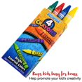 thumbnail image 2 of Crayons Bedwina Bulk 576 crayones, 144 paquetes de 4 paquetes de 4 unidades para niños pequeños, 2 of 8