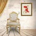 thumbnail image 3 of Popp, Grace 15x18 Gold Ornate Wood Framed with Double Matting Museum Art Print Titled - Soft Coral Poppies I, 3 of 4