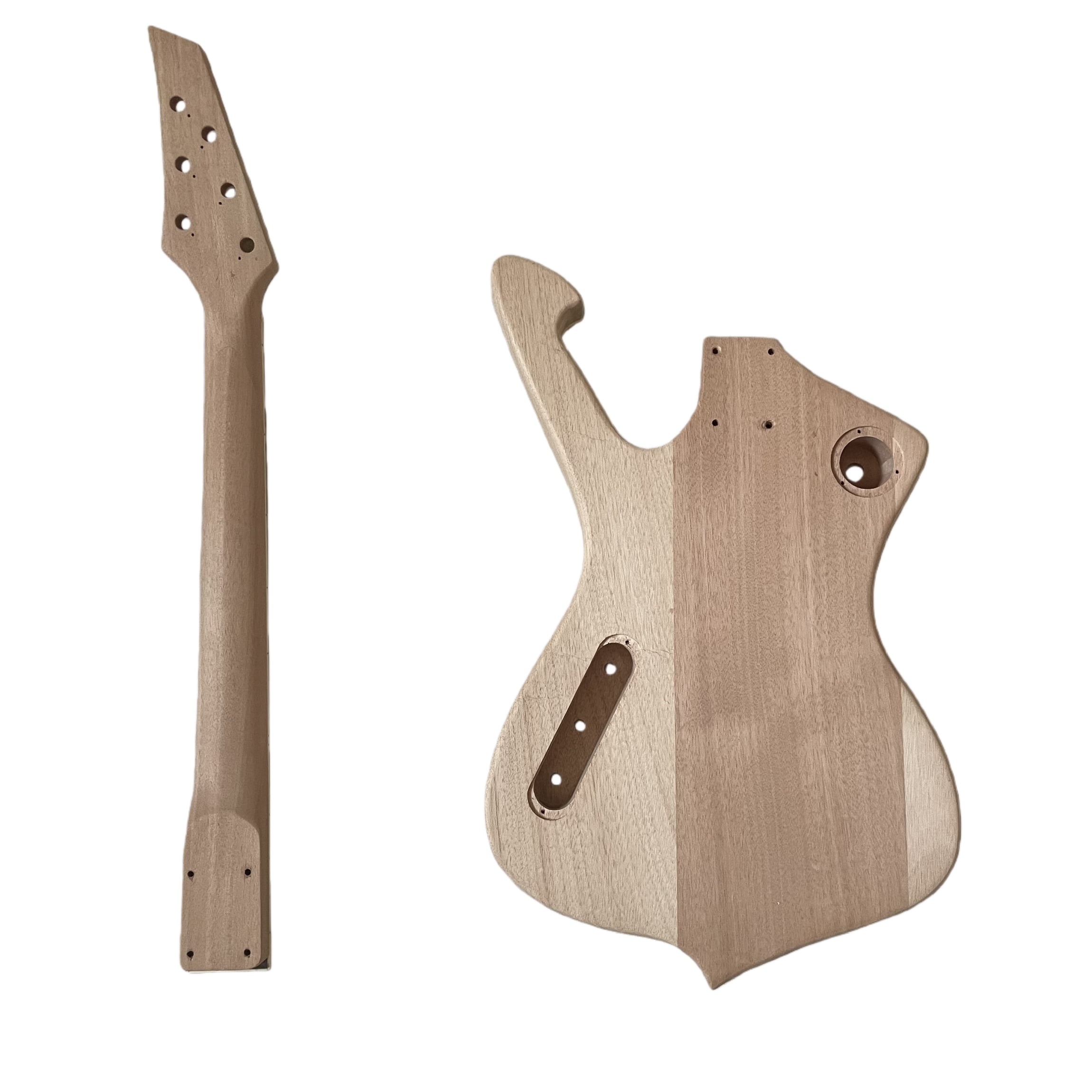 DIY Electric Guitar Kit Rosewood Fingerboard Mahogany Body ICE-Style 6-String Maverick