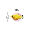 thumbnail image 2 of WIRESTER Car Air Freshener Fragrance Vent Clip Interior Decoration for Cars with Lemon Scented Pad - Balloon Belly Molly Fish, 2 of 7