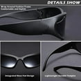 thumbnail image 2 of Azorb UV400 Wrap Around Sunglasses for Men Outdoor Sport Sunglasses, 2 of 5