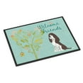 thumbnail image 1 of Carolines Treasures BB7622MAT Tapis Intérieur Ou Extérieur Welcome Friends Brun Springer Spaniel, 18 x 27 Po., 1 of 4