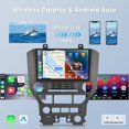 thumbnail image 3 of Podofo 9'' Android 15.0 2 + 64GB Car Radio Stereo for Ford Mustang 2015-2020 with Wireless Carplay/Android Auto, GPS Navigation, FM/RDS Radio, Rearview Camera, Steering Wheel Control, 3 of 8