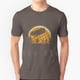 thumbnail image 3 of Stranger Moon T Shirt Cotton Men DIY Print Cool Tee 80s Moon Waffles Netflix Hawkins Upside Down Eleven Demogorgon Things 1980s, 3 of 5