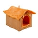 thumbnail image 2 of Caseta plegable para perros y gatos, cómoda y cálida, con cojín, ideal para interiores. Apta para perros y gatos pequeños, medianos y grandes., 2 of 7