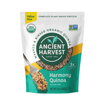 Pack of 6, Ancient Harvest Gluten Free Harmony Quinoa, 23 oz