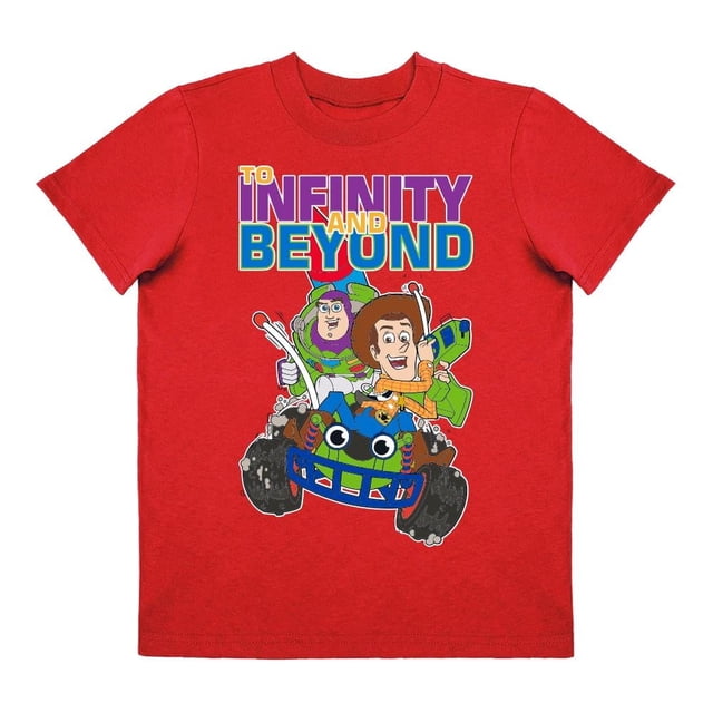 Playera Para Niño Disney Toy Story Cuello Redondo Manga Corta Talla 6 Rojo