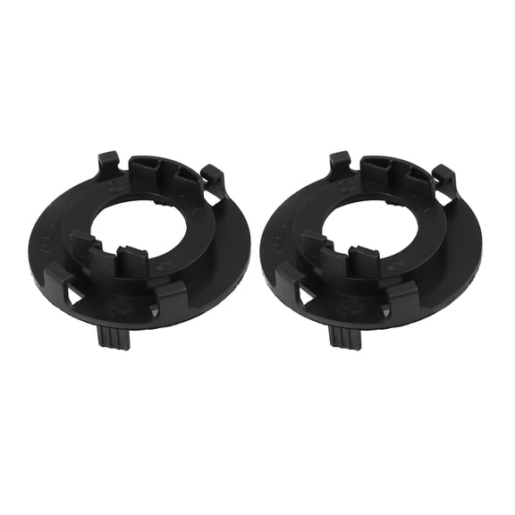 Black H7 LED Headlight Adapter Base Bulb Retainer Holder for Hyundai Mistra 2pcs