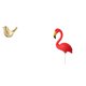 thumbnail image 1 of Figura De Pájaro Dorado, Estatua De Animal, Adorno Moderno Para Decoración Del Hogar, Escultura De Pájaro Para Escritorio, Oficina, Repisa, Sala De Estar, Regalos De Inauguración De La, 1 of 8
