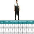 thumbnail image 3 of Generic Black PVC Fishing Waders, Size 39, Durable Waterproof Boots for Outdoor Activities, 3 of 7