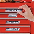 thumbnail image 3 of Etiquetas magnéticas para cajas de herramientas YBHMO para cajas de herramientas de acero (paquete d, 3 of 6