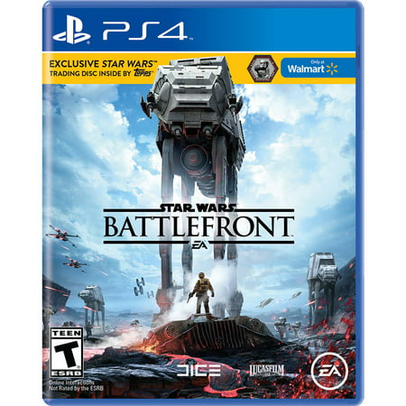 Star Wars Battlefront *Walmart Exclusive*, Electronic Arts, PlayStation 4, (Best Price Star Wars Battlefront 2 Ps4)