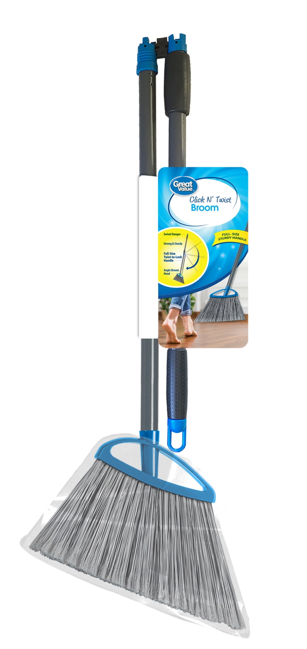 Great Value Click N' Twist Basic Broom