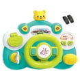 thumbnail image 3 of DOLITY Electric Steering Wheel Toy Simulation Multifunctional Turn and Learn Driver for green base, 3 of 8