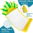 Hims PVC Floating Bed Pineapple Swimming Floating Mat Inflatable