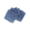 Shaxon 12" x 12" Ultra Absorbent Microfiber Cleaning Cloth Blue 6/Pack SHX-MFW6-B