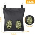 thumbnail image 5 of Rabbit Hay Feeder Bag, Guinea Pig Hay Feeder Storage ，Hanging Feeding Hay for Small Animals Larege Size 600D Oxford Cloth Fabric, 5 of 7