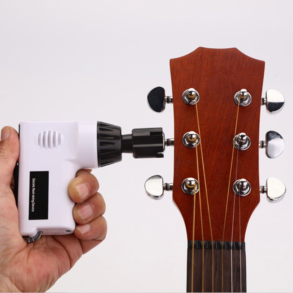 MOMOJIA Electric Guitar String Winder Automatic String Changer With Rechargeable Battery