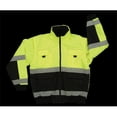 thumbnail image 1 of Blouson Bombardier Réversible de Classe 3 - Noir et Lime, Grand, 1 of 1