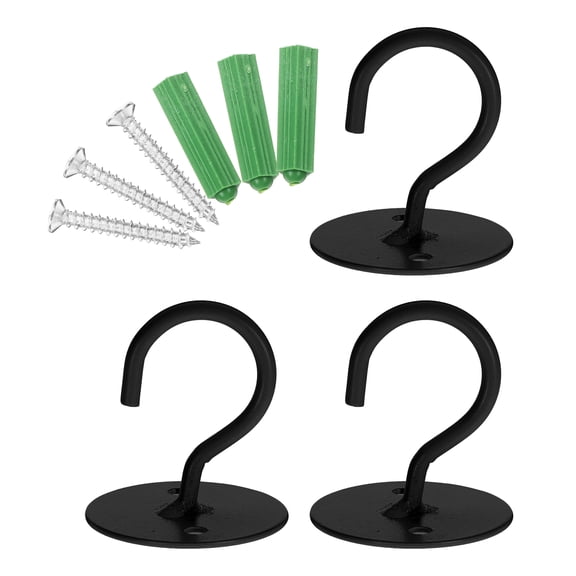 GOOHOCHY 1 Set  Ceiling Hooks Planter Hooks Wall Mount Hangers Plant Hooks Hanging Plants Hangers