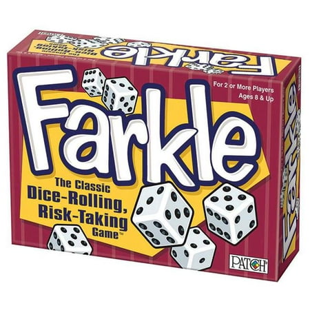 (3 Ea) Farkle The Classic Dice Roll Risk Taking (Farkle Best Dice Game)