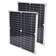 thumbnail image 2 of 2Pcs 15W Flexible Solar Panel Portable Solar Charging Board Photovoltaic System for Emergency Charging, 2 of 14