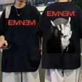 thumbnail image 1 of Album de Musique Rapper Eminem T-Shirt Cadeau de Tournée Mondiale pour Fan, 1 of 2