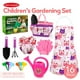 thumbnail image 3 of Mini de herramientas de jardín para niños, con bolsa de jardinería de actividades Fosas de arena Juguetes Herramienta, 3 of 8