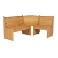 thumbnail image 5 of Linon Waldron Corner Nook Set Natural Kit, 5 of 9