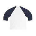 thumbnail image 2 of Effete Feline Claw Marks Scratch Unisex 3\4 Sleeve Baseball Tee, 2 of 2