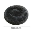 thumbnail image 2 of Xihbxyly Cama para Perros, Acogedora Alfombra Redonda para Mascotas, Relleno Suave para Aliviar Las Articulaciones, Borde Elevado para Mayor Seguridad, Uso En Interiores y Exteriores, Perfecta para P, 2 of 3