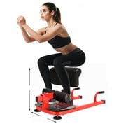 X Factor 3-in-1 Padded Push Up Sit Up Deep Sissy Squat Machine Home Gym Fitness Equipment AB Workout Adjustable