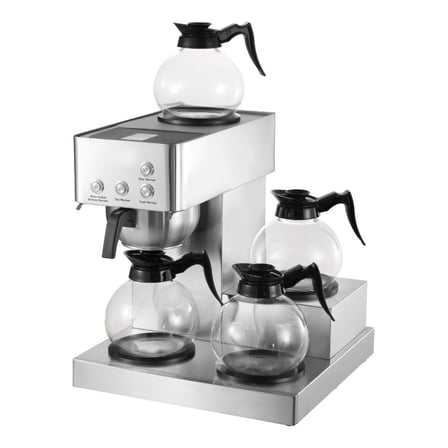 12 Cup Coffee Maker, Drip Coffee Machine with 4 Carafes