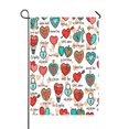 thumbnail image 1 of EREHome valentine objects heart funny text Outdoor Flag Home Party Garden Decor 28x40 Inch, 1 of 1