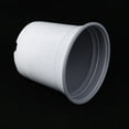 thumbnail image 6 of Pots For Outdoor Indoor Plants Plastic Containers White Caliber 11.7CM 14.7CM 16.5CM Garden Yard Seedlings Greens, 6 of 14