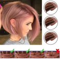 thumbnail image 4 of Perruques Complètes Cosplay Cheveux Synthétiques Courts Raides Naturels Style Bob pour Femmes, 4 of 4