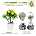 thumbnail image 3 of unbranded 2Ud Árboles Artificiales Amarillos Para Interior Estilo Y Pastoral, 3 of 6