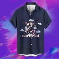 thumbnail image 2 of PMUYBHF Mode Printemps et Été pour Hommes Chemise à Manches Courtes Imprimée Guitare Musicale 2755 TG, 2 of 3