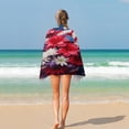 thumbnail image 4 of Independence Day Of The United States Flag Ultra Fine Fiber Beach Towels for Travel And Quick Drying Absorbent Towels for Swimming, 4 of 7