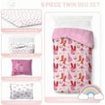 thumbnail image 2 of Coquette Cowgirl 5 Piece Twin Size Comforter Set with Shams - Trendy Tween Girly Bedding, 2 of 4