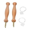 thumbnail image 2 of Punch Needle, Punch Needle Kit Easy Operation Wooden Handle  For DIY, 2 of 8