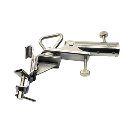 EHJRE Rod Holder Gear Holder for Table Large Clamp Opening Easy to Install Stable A