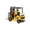 thumbnail image 5 of Caterpillar P5000 Lift Truck with Operator, Yellow - Diecast Masters 85223C - 1/25 scale Diecast Model Vehicle, 5 of 10
