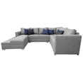 thumbnail image 3 of Sala Esquinera en U EL BAZAR STORE Corbel Gris plata Moderna en U 200x315x255 cm, 3 of 8